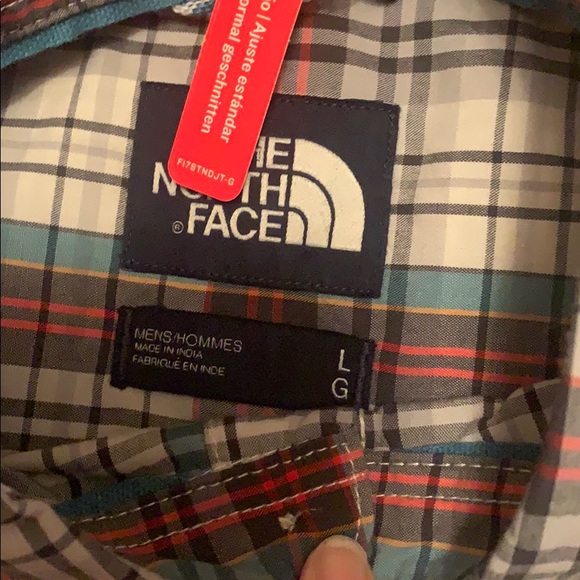 NWT MENS THE NORTH FACE PLAID SHIRT - Picture 4 of 5
